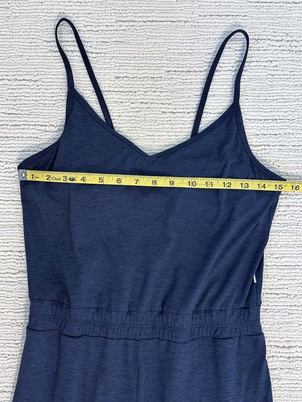 VUORI Lux Size M Navy Blue Jogger Jumpsuit Athleisure Travel Comfy - Picture 8 of 14